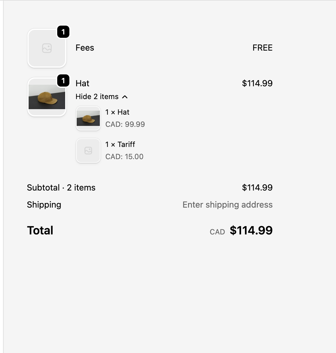 FeeBee - Checkout Screen Bundle with Product