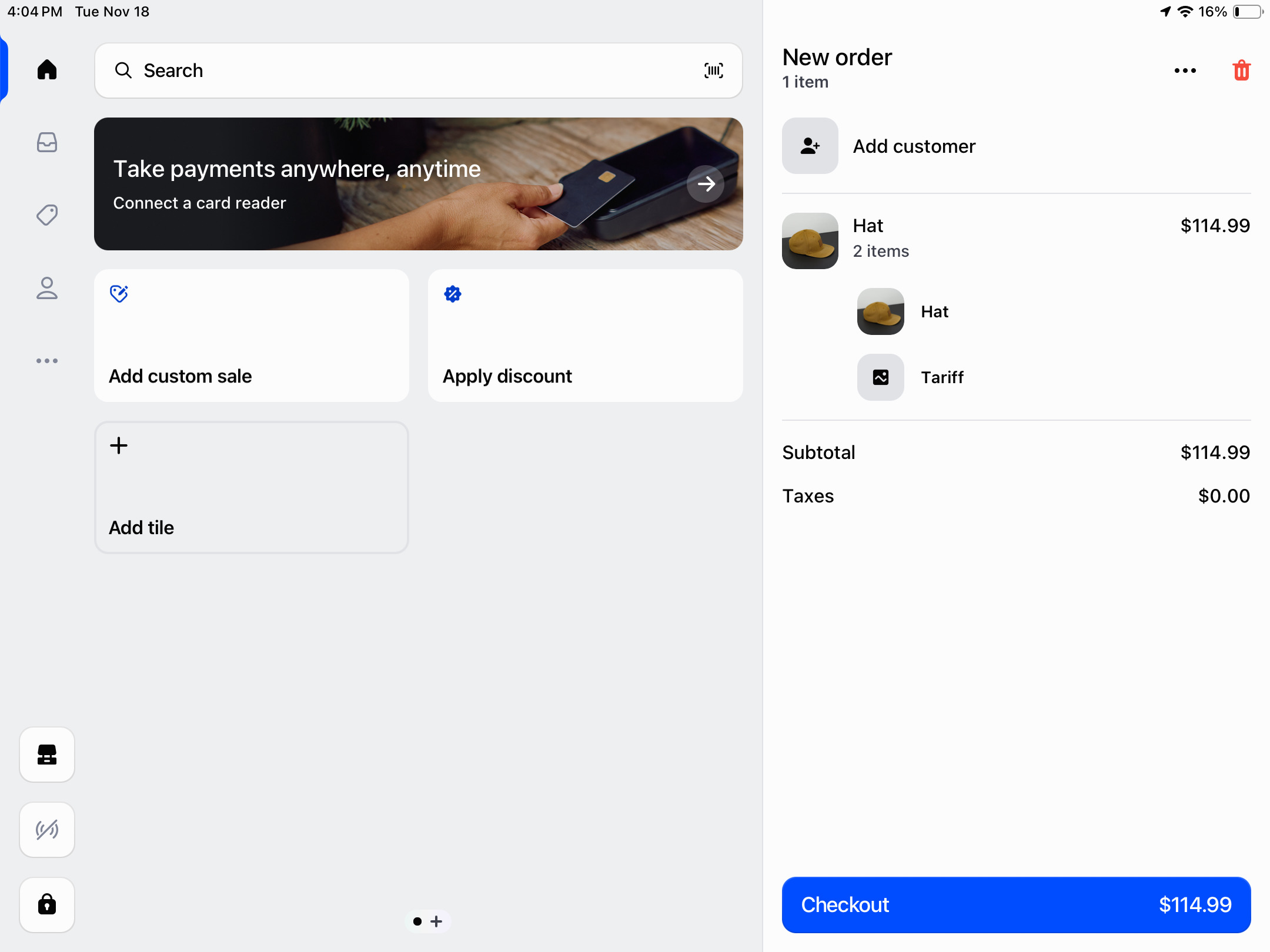 POS Bundle with Product